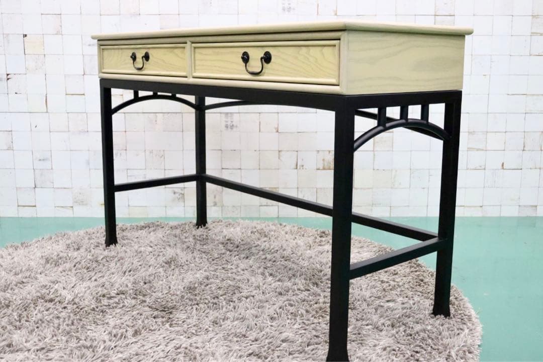 GMFS399D○アンティーク調 コンソールテーブル 飾り棚 店舗什器 作業台