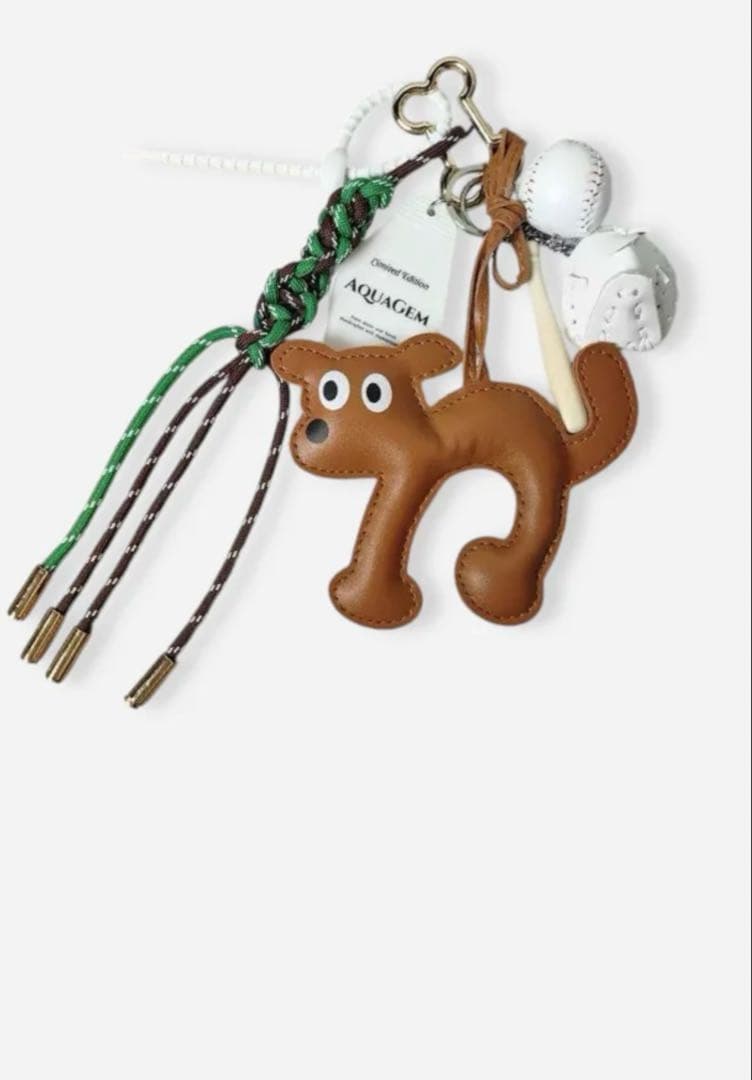 新品　StickyZoo パピー犬バックチャーム＆キーホルダー