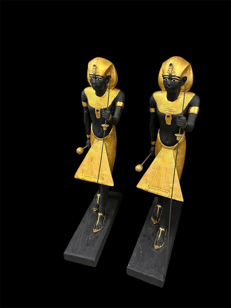 エジプト　ファラオ守り神　2体