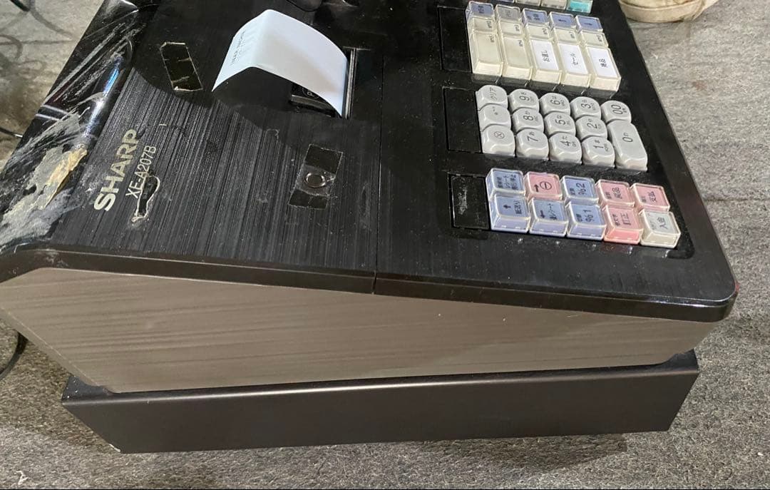 権*六様 業務用　電子レジスタ　SHARP XE-A207B