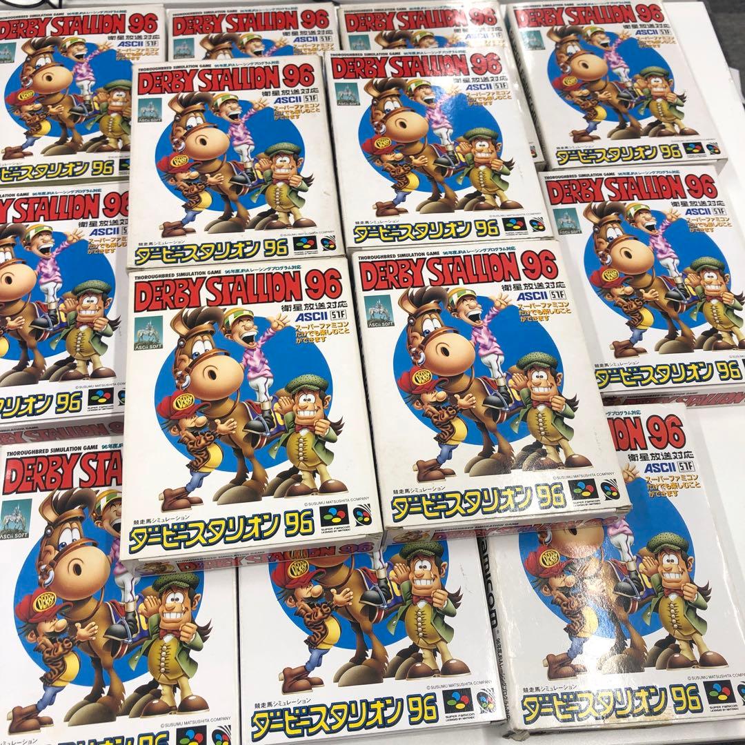 NO.1387　スーパーファミコン　ダービースタリオン９６ １５本まとめ売り