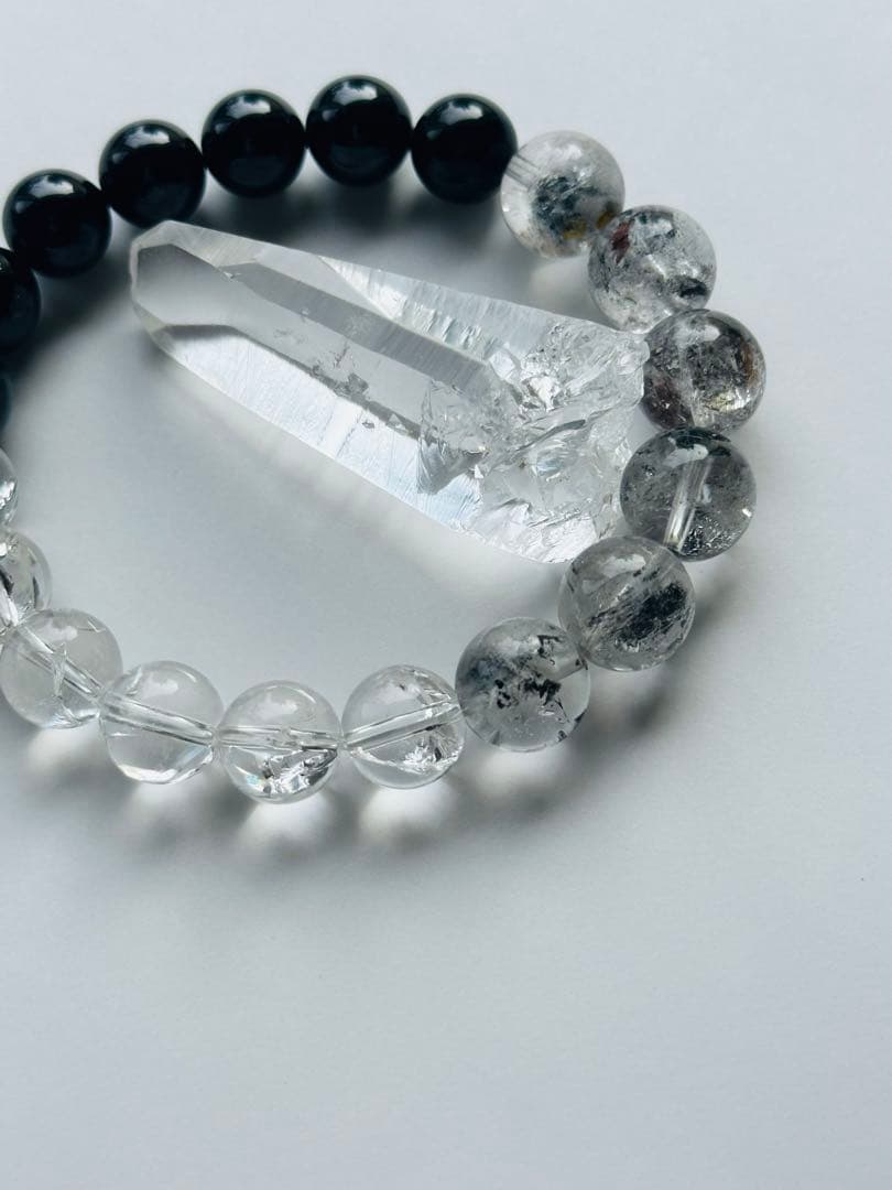 ユニドロブレスレット　ブラック系