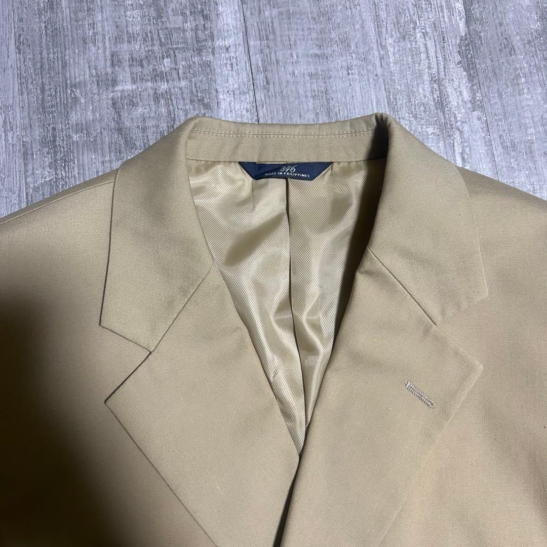 Brooks brothers スーツ　セットアップ　スリーボタン　ベージュ