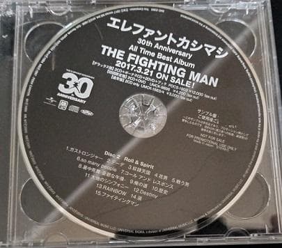 お*す様 エレファントカシマシ 30周年記念THE FIGHTING MAN非売