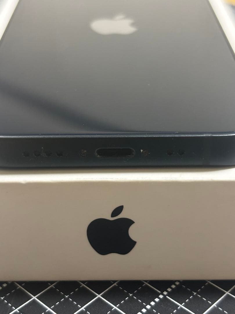 iPhone 13 mini 128GB ミッドナイト 美品 バッテリー76％