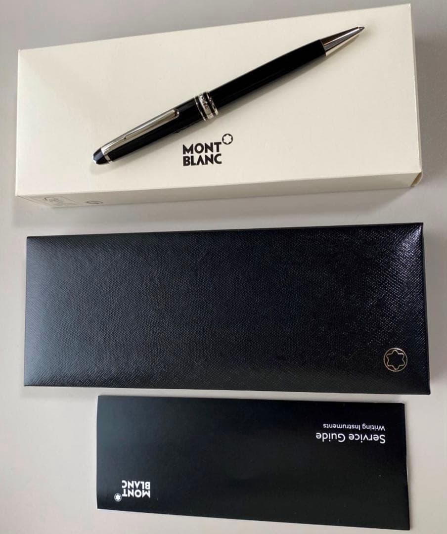 モンブラン プラチナライン P164 プラチナｘブラック ボールペン