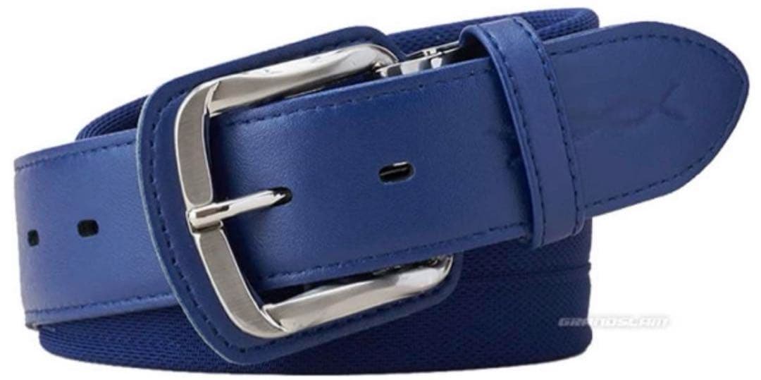 【試着のみ】コアエナジー3 野球専用ベルト【ロイヤルブルー/シルバー】