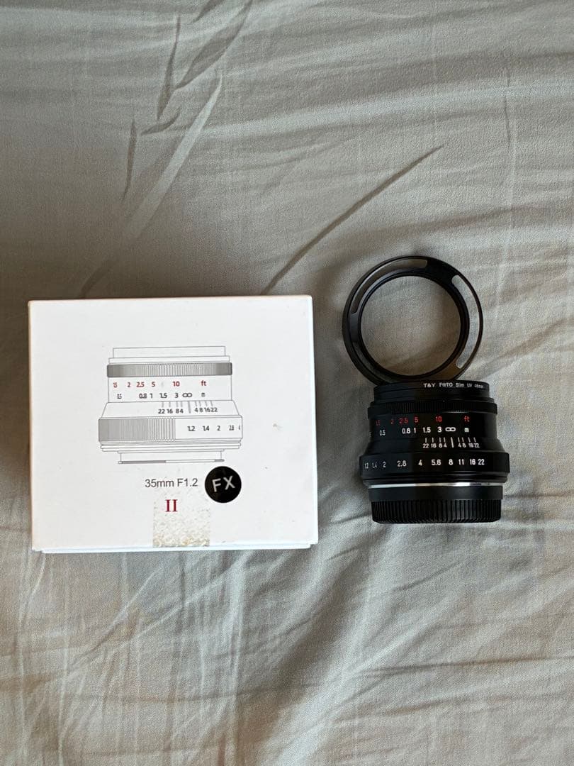 極美品 Xマウント 7Artisans 35mm F1.2 Mark II FX