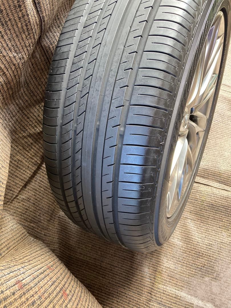 レクサスLS500h 純正245/50RF19夏タイヤアルミ4本セット