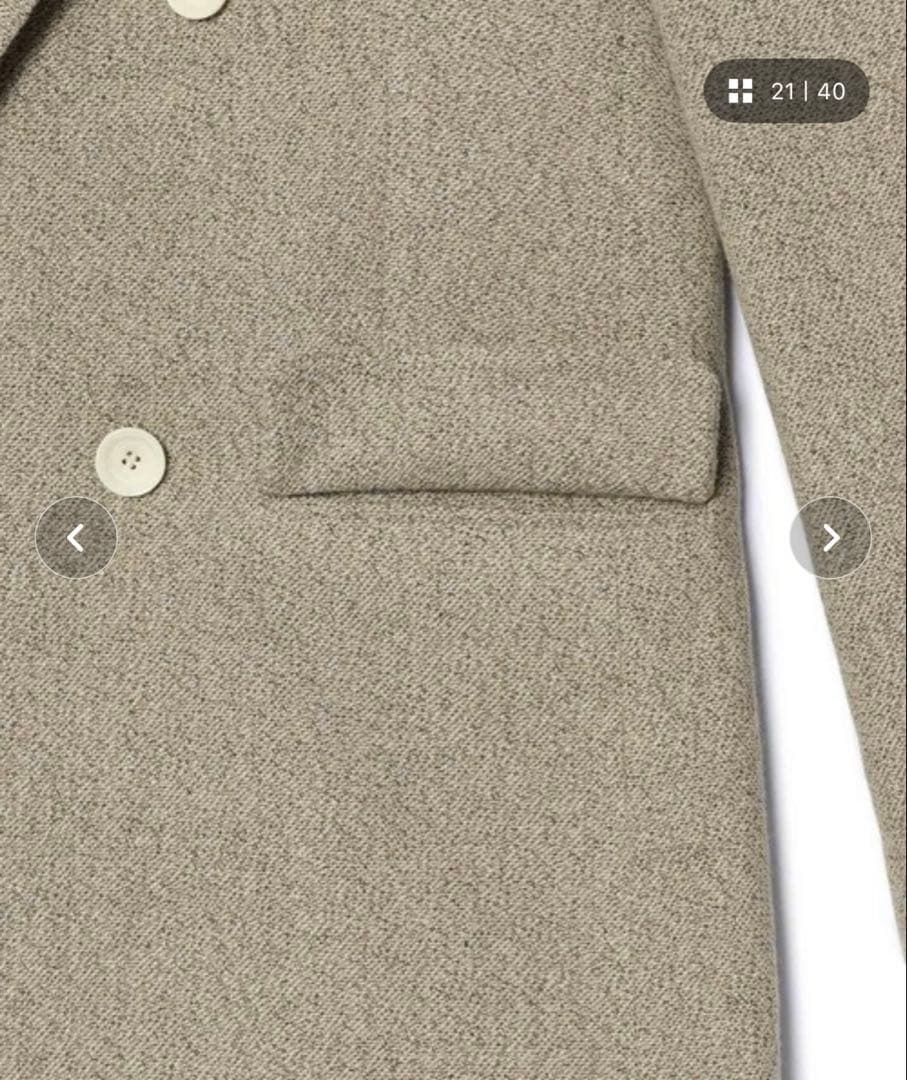 美品！アダムエロペ　テーラードジャケット