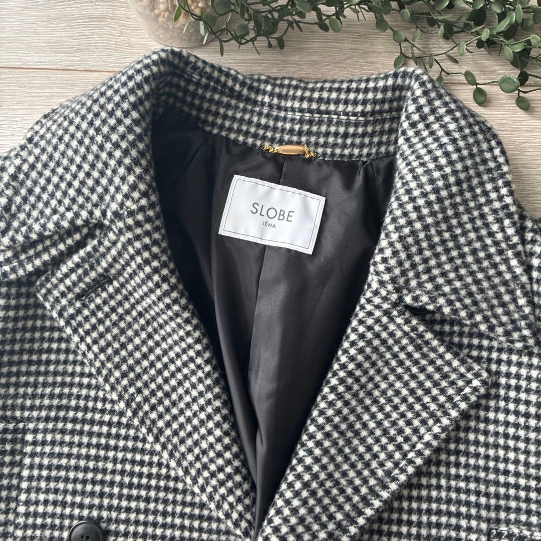 （スローブイエナ） メルトンビッグPコートSLOBE IENA