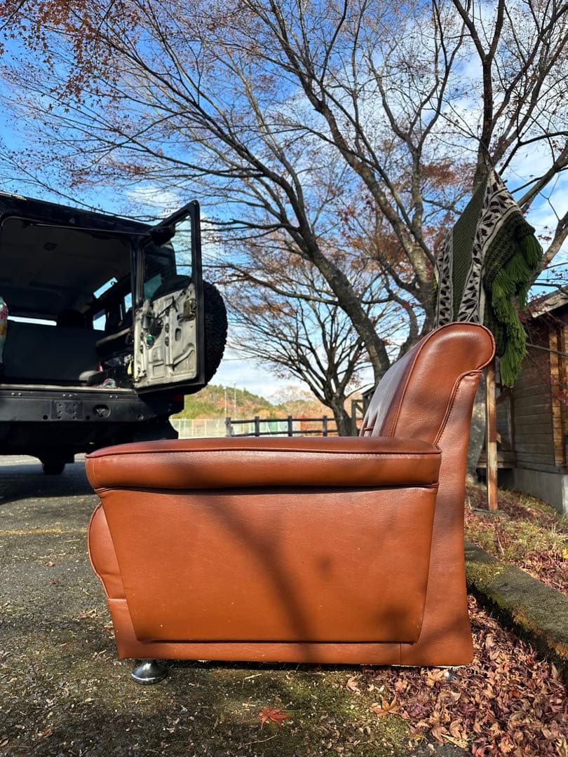 昭和レトロ1人掛けソファ×1