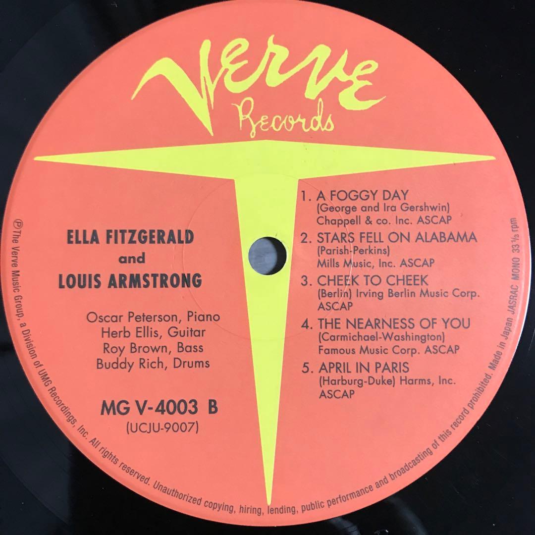 ELLA and LOUIS レコードLP