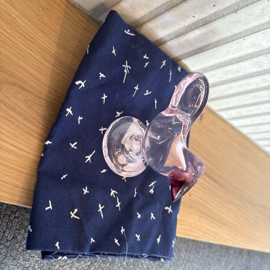 イッタラ　シエッポ　脚付き　ピンク×ダークライラック　バード