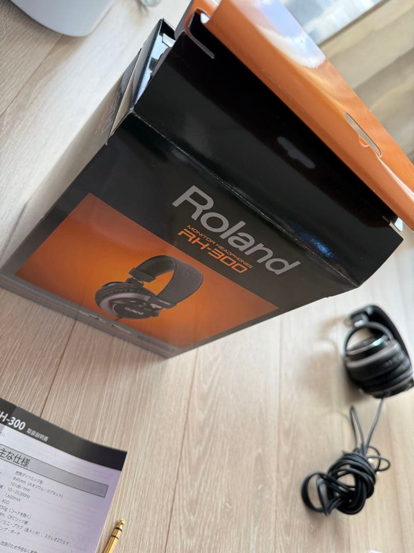 美中古 Roland RH-300 有線ヘッドホン