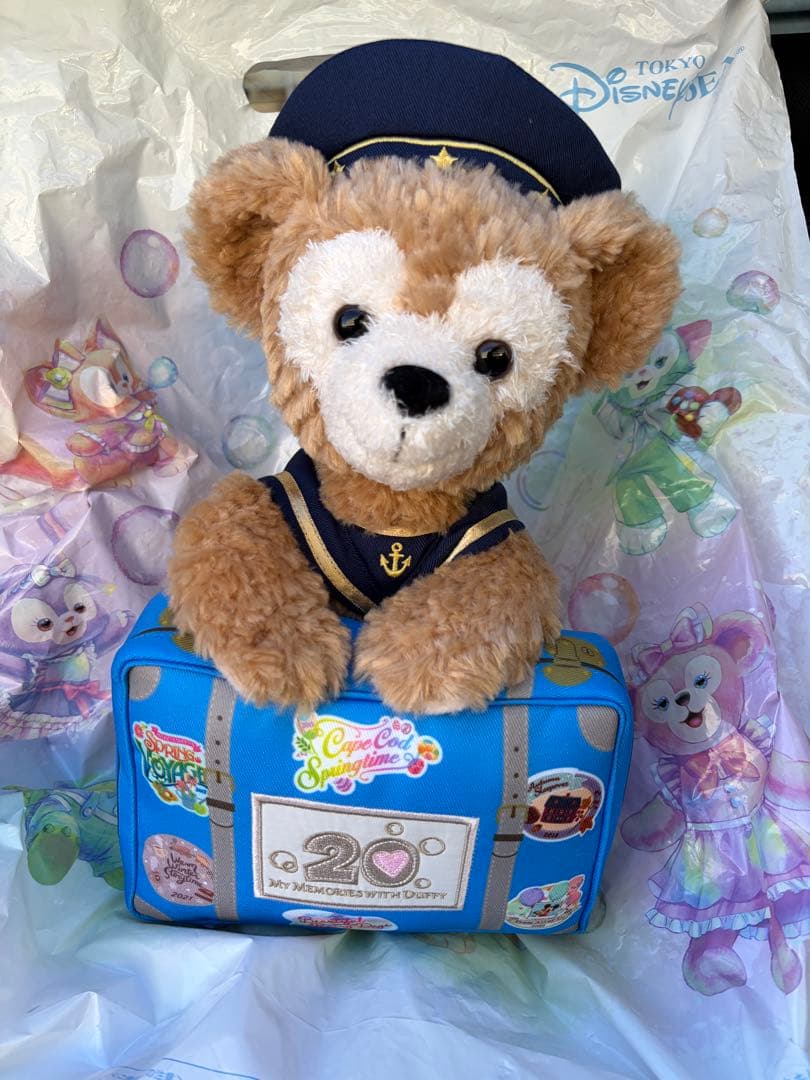 【お顔厳選】ディズニーシー ダッフィー 20周年 ぬいぐるみ