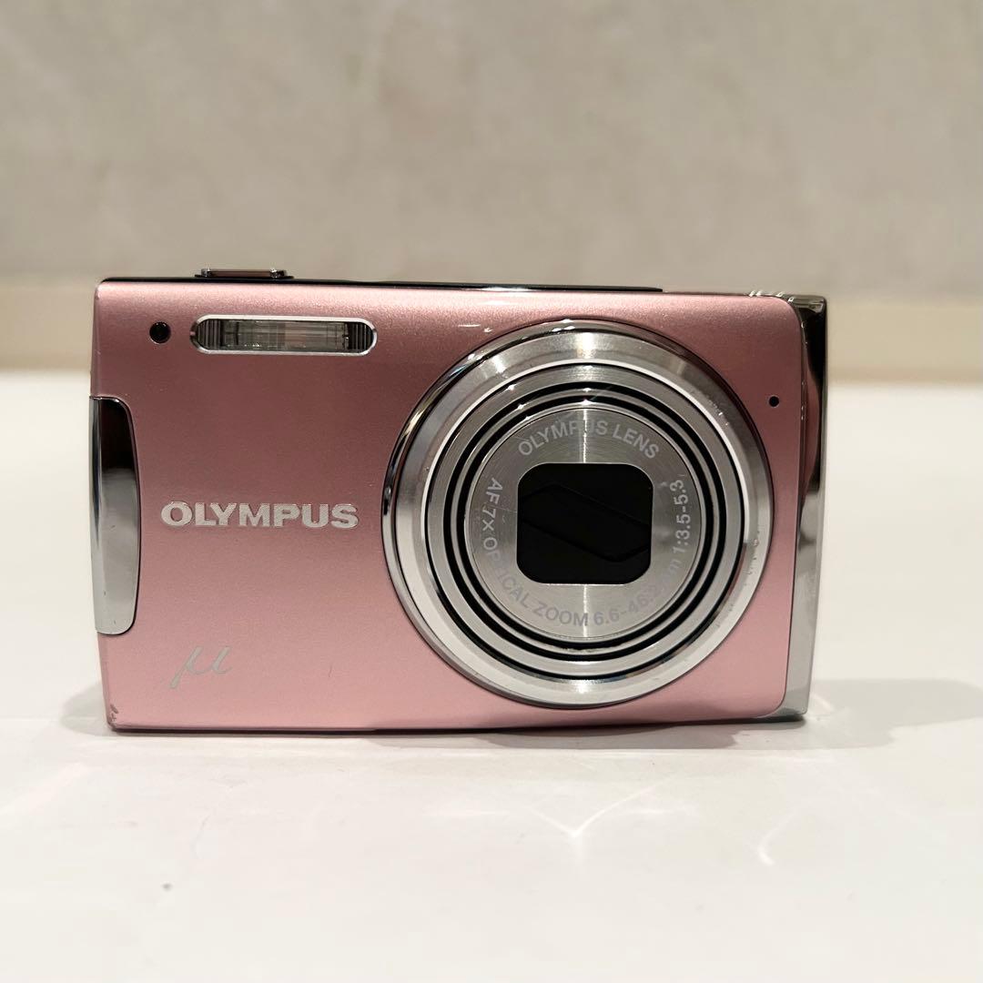 【美品】Olympus μ1060 デジタルカメラ ピンク