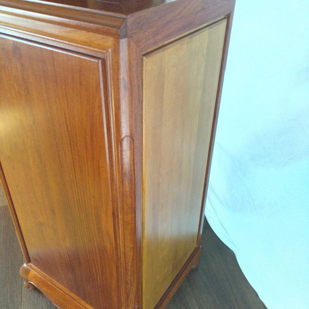 ☆花梨　5段アンティークチェスト　猫脚　美品☆