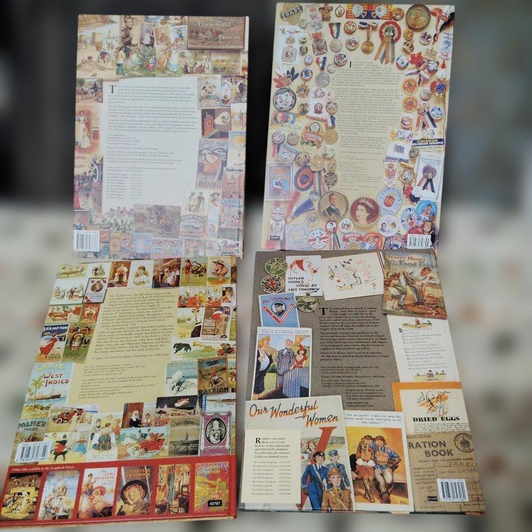 希少品ロバート・オピー編纂 スクラップブック コレクション4冊まとめ売り