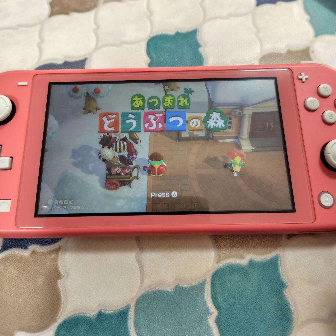 【動作確認済】Nintendo Switch Lite コーラルピンク 本体のみ