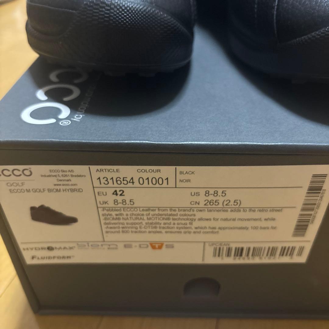 新品！バイオム ハイブリッド スパイクレス　42 ブラック