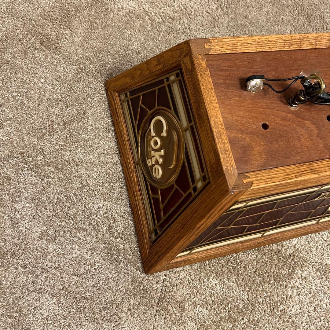 Coca-Cola コカコーラ　プールバーライト　ビンテージ　希少 ⭐️状態良好⭐️