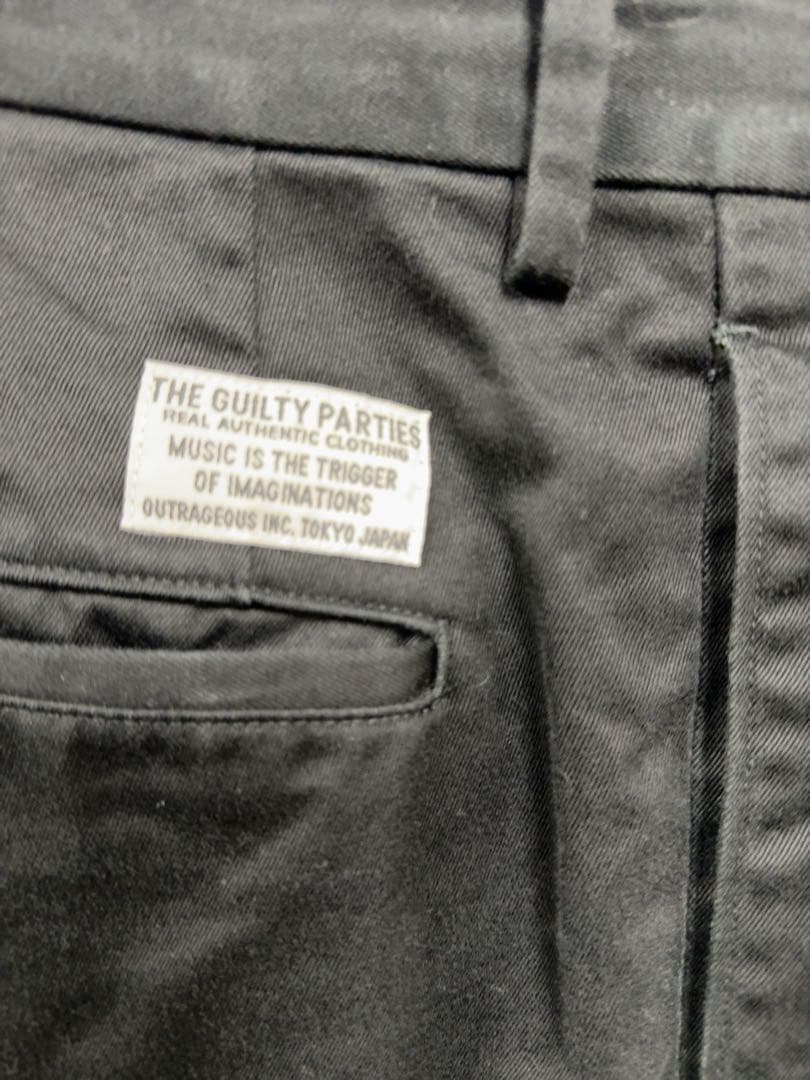 パンツ wackomaria DOUBLE PLEATED CHINO M