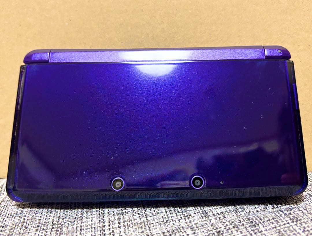 ゆ*ん様 【外装新品】ニンテンドー3DS 北米版 ミッドナイトパープルカスタム