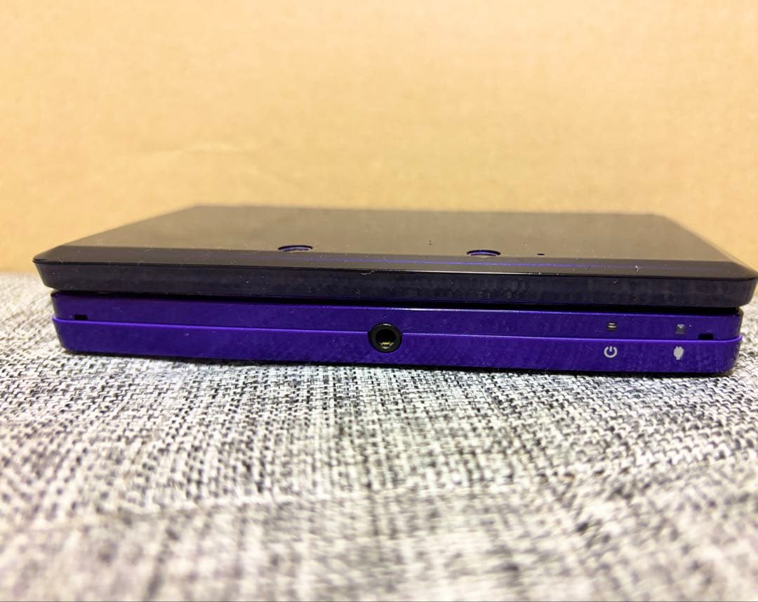 ゆ*ん様 【外装新品】ニンテンドー3DS 北米版 ミッドナイトパープルカスタム