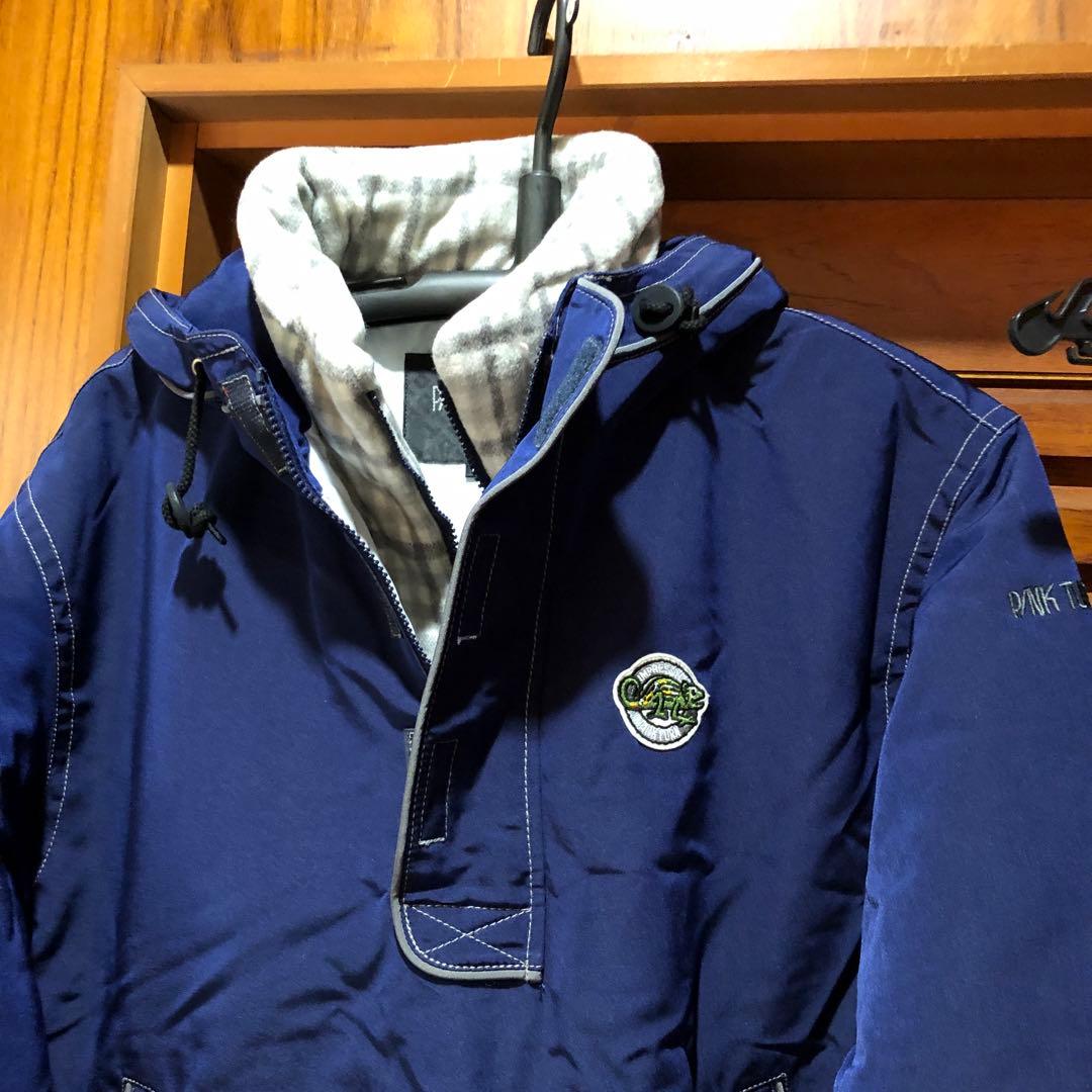 スキーウェア 上下セット　 Lサイズ　ネイビー 女性用