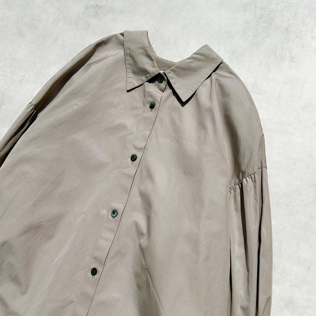 アドーア　THOMAS MASON Coブロードブラウス　現行品　24AW