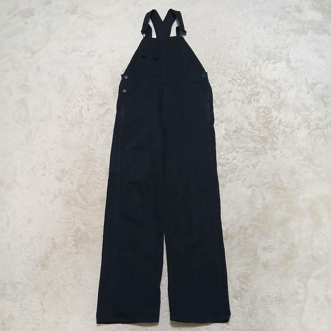 【美品/廃盤】orslow × BEAMS BOY ブラックデニムオーバーオール
