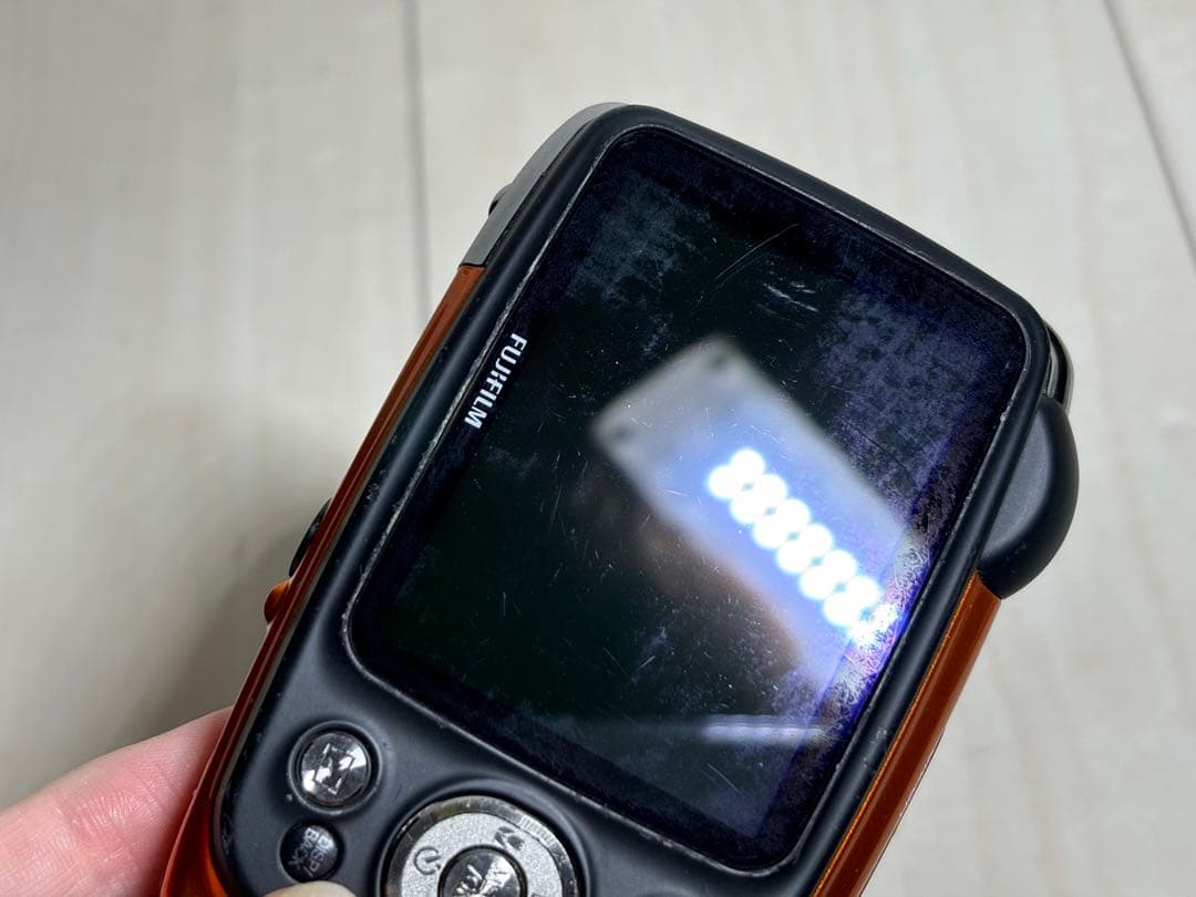 FUJIFILM FINEPIX XP50 コンパクトデジタルカメラ オレンジ