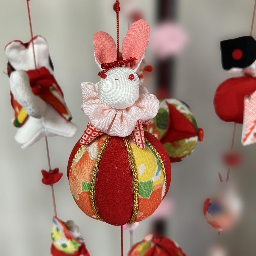 621 Teddy　吊るし雛　吊るし飾り ハンドメイド