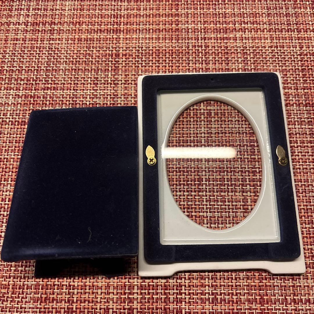 ロイヤルコペンハーゲン ブルーフルーテッド ミレニアム フォトフレーム