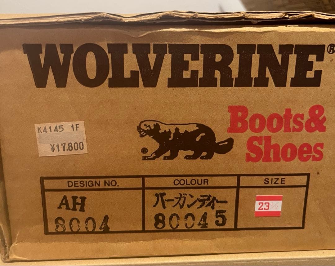 【新品未使用箱付き】WOLVERINE タッセルローファー23.5cm