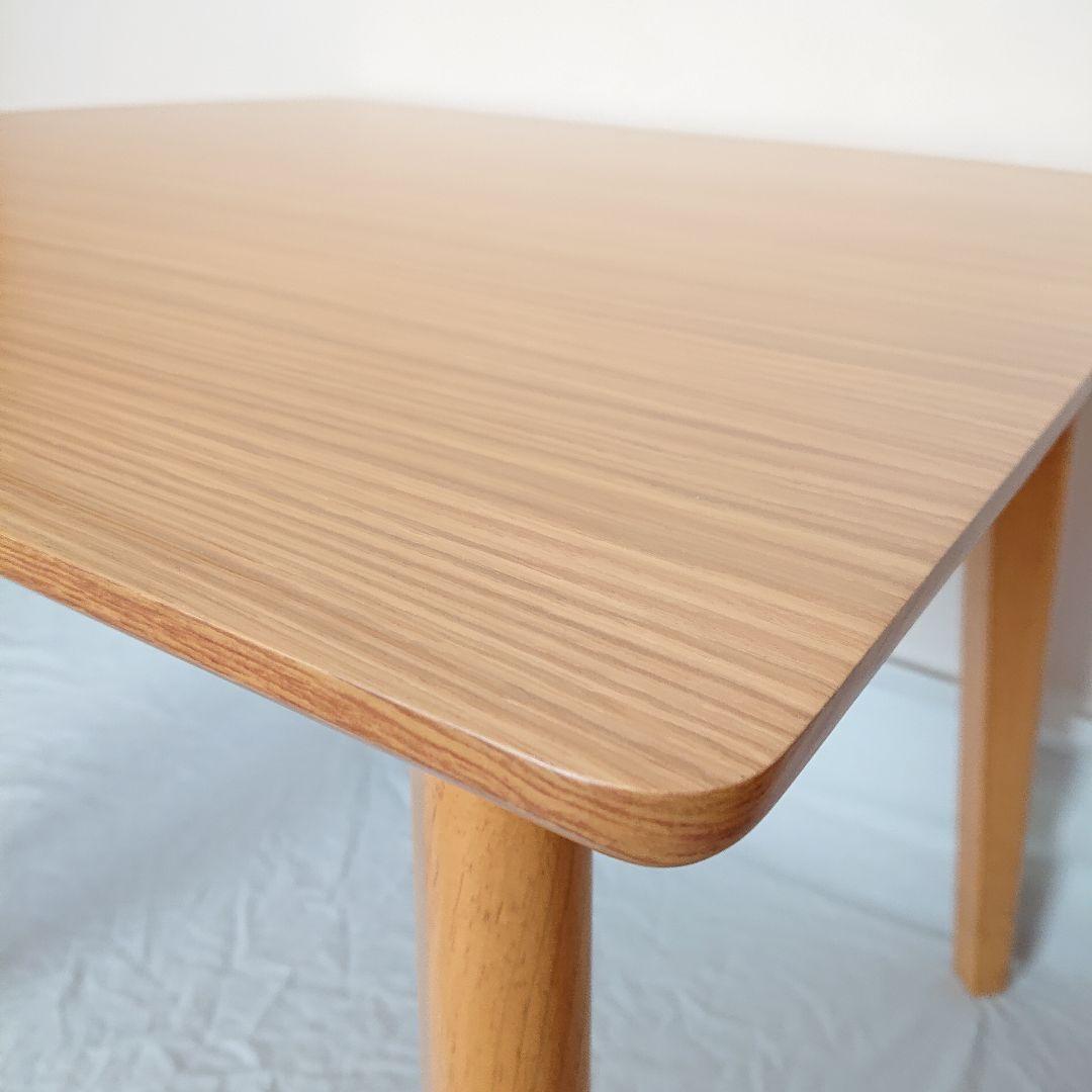 ［新品・未使用］ポルテ(PORTE) ダイニング80テーブル ナチュラル(NA)