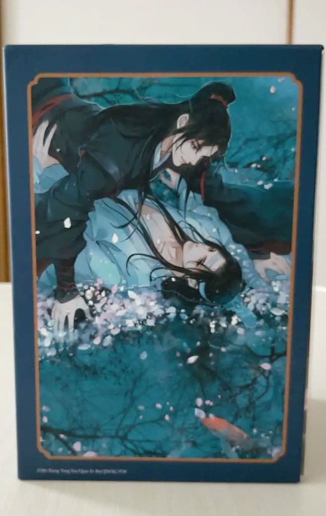 魔道祖師 日本語訳小説全巻4冊＋小冊子 アニメイト収納ボックス付き