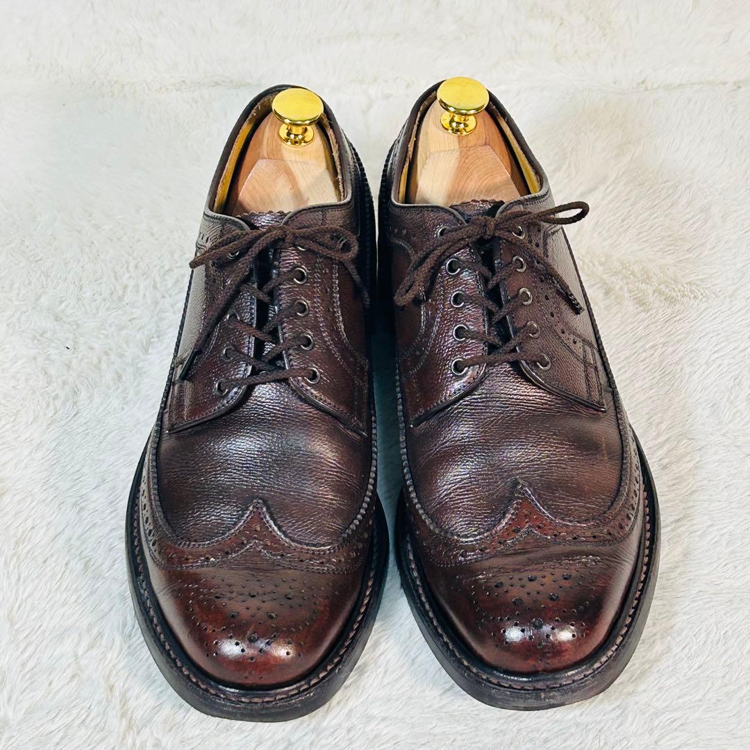 【極美品】REGAL インペリアルグレード 2235 ウィングチップ シボ革 茶