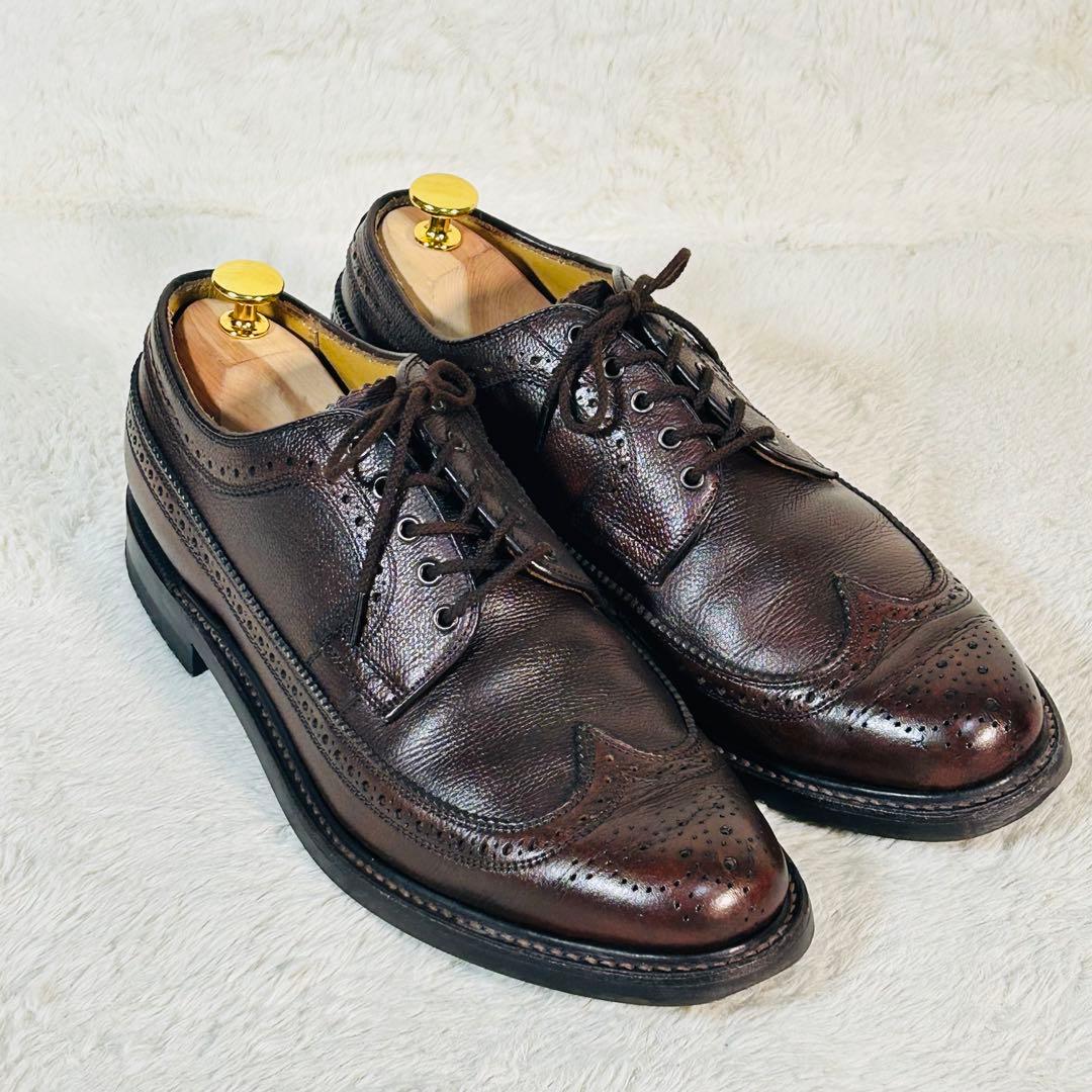 【極美品】REGAL インペリアルグレード 2235 ウィングチップ シボ革 茶
