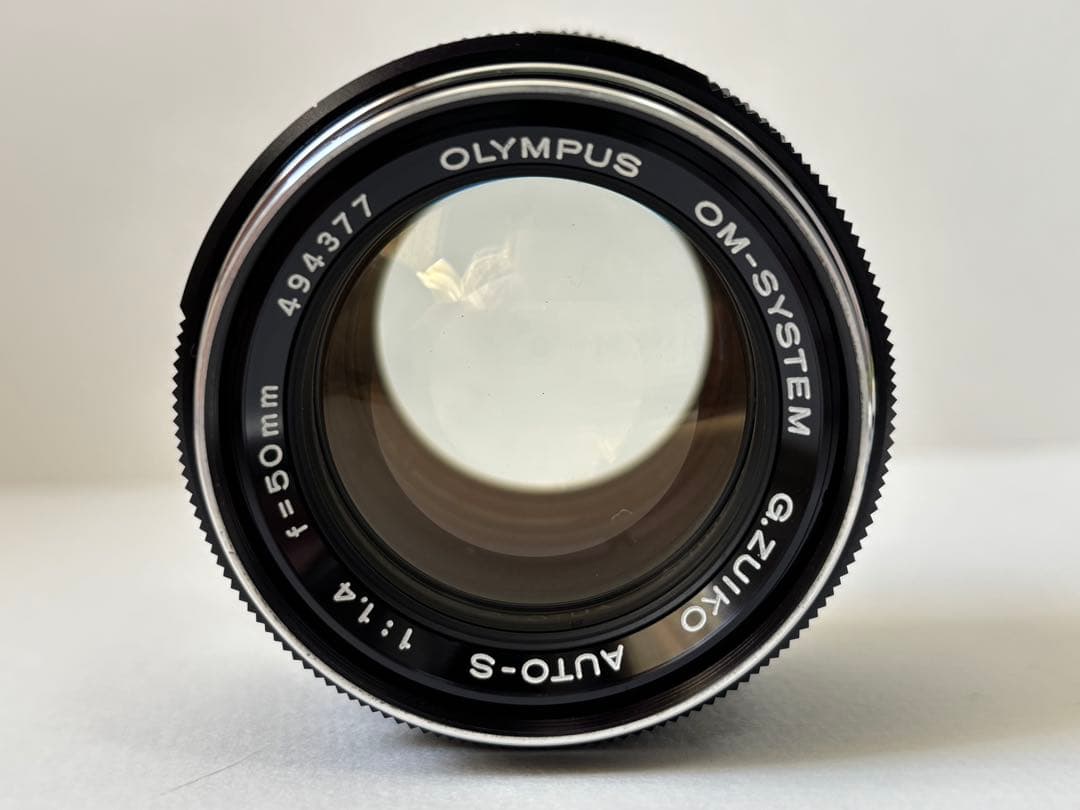 フィルム一眼レフ OLYMPUS OM-1 シルバー50mmF1.4セット