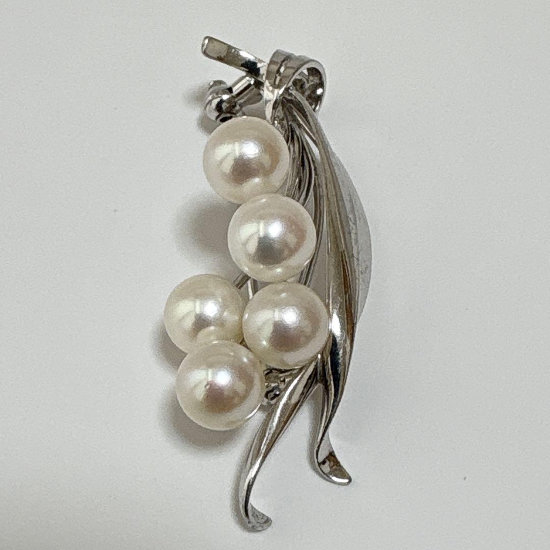 皇室御用達 MIKIMOTO ミキモト アコヤ真珠 パール ブローチ コサージュ
