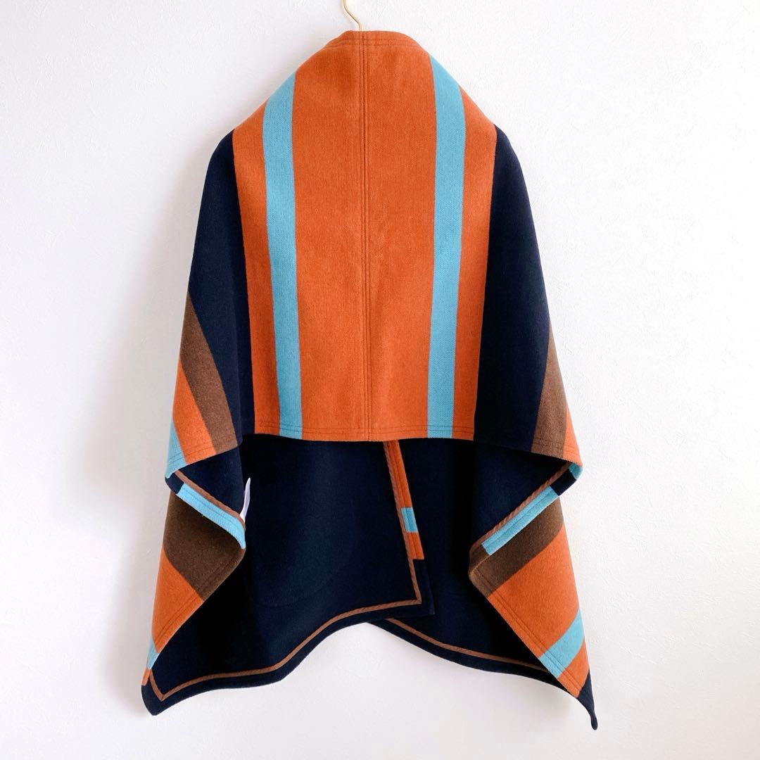 美品✨ See By Chloé シーバイクロエ　マルチカラーポンチョ