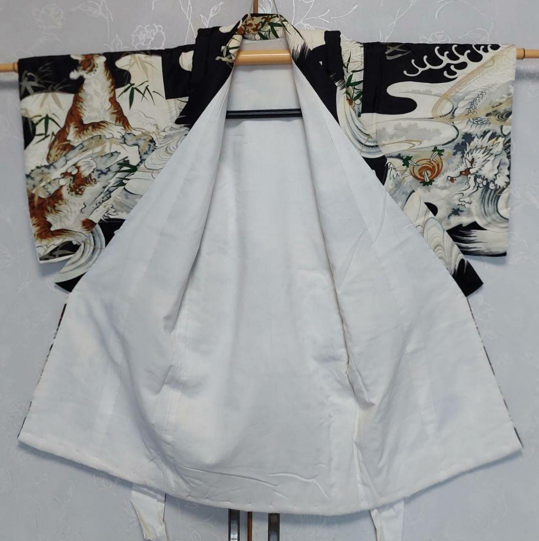 NA328アンティーク子供着物七五三被布着物2点セット綺麗着丈79センチ裄丈45
