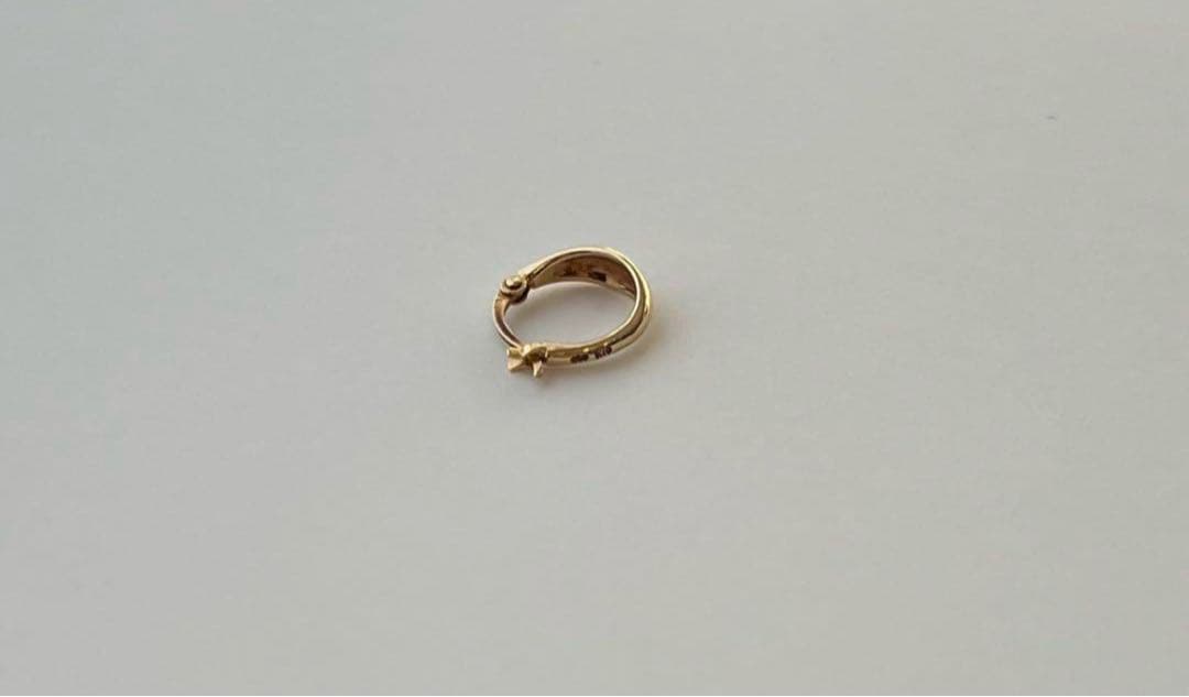 K10YG フープ ピアス