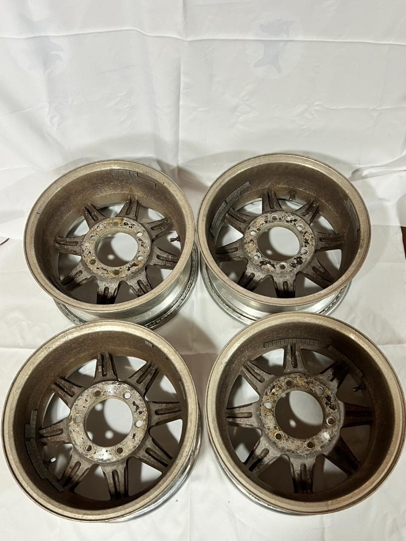 ASAHI アサヒ マッドスポーク 15インチ 4本 139.7 6穴 7J