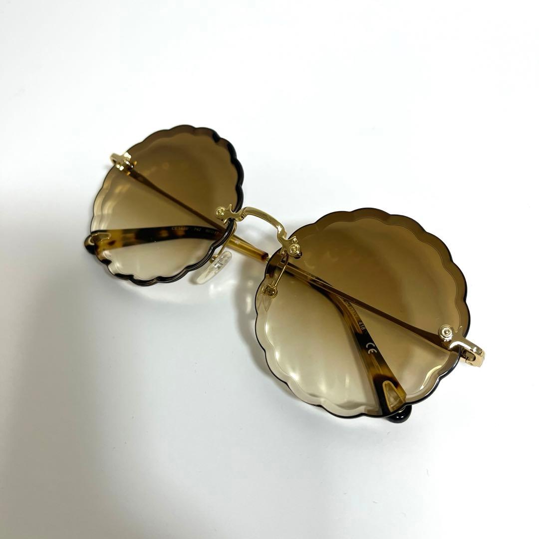 美品 Chloé Rosie CE142S ブラウン サングラス グラデーション