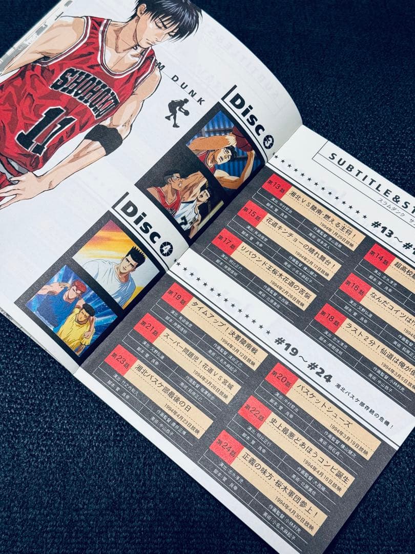 SLAM DUNK DVD-BOX 〈初回生産限定・18枚組・三井寿「14」〉