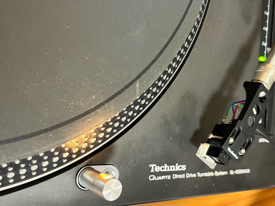 Technics SL-1200MK3 SHURE M44-7 ターンテーブル