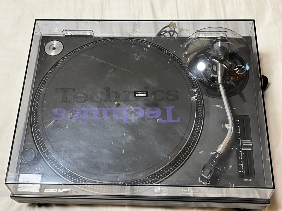 Technics SL-1200MK3 SHURE M44-7 ターンテーブル